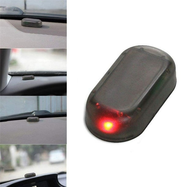 12V Red Flashing Light Car Simulates Alarm Warning Security Light For Chrysler